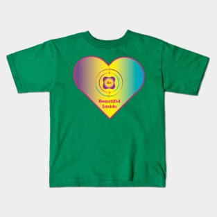 4 - Be - Beryllium: Be Beautiful Inside Kids T-Shirt